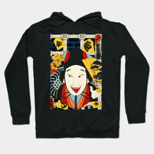 Japanese Art Kabuki Theater Actor Hoodie